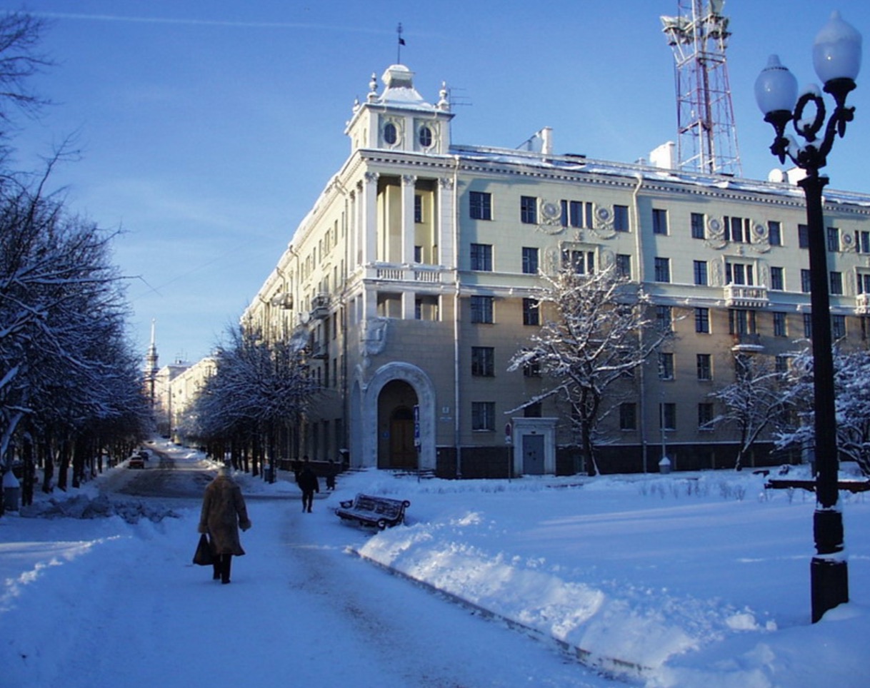 Зимние улицы Минска
