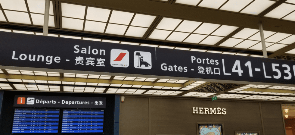 Air France Paris CDG Terminal E Gate L Lounge Review Points With A Crew