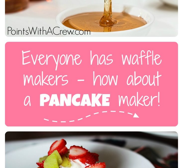 Everyone has waffle makers – how about a PANCAKE maker!