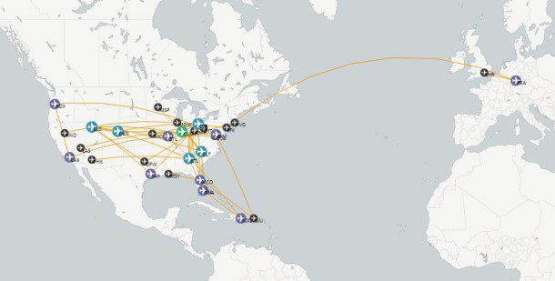 September 2015: Time to update the travel map! - Points with a Crew