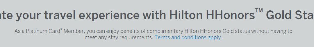 A new way to get Hilton Gold status (the best mid-tier hotel status out there!)