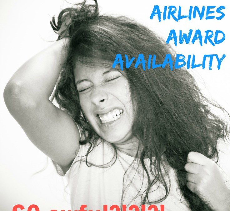 Shrinking award availability, over 11,000 forfeited points, and bodily fluids on a plane?