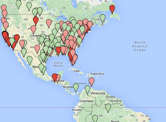 Map Of All The Ihg Category Changes Some Hotels Going Up To 60k