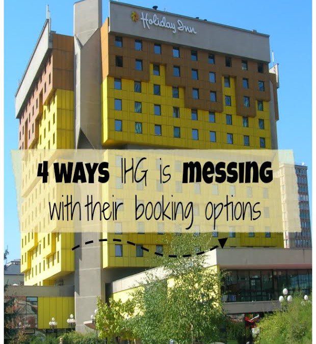 4 ways IHG is messing with its booking options