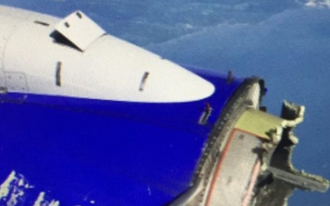 WN3472 – Southwest Airlines plane loses engine; lands safely