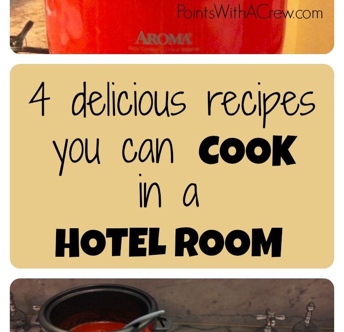 4 rice cooker recipes for hotel room cooking