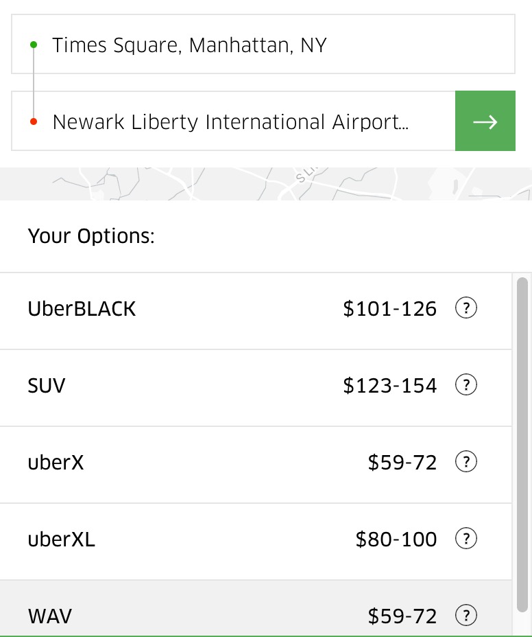 uber from jersey city to manhattan