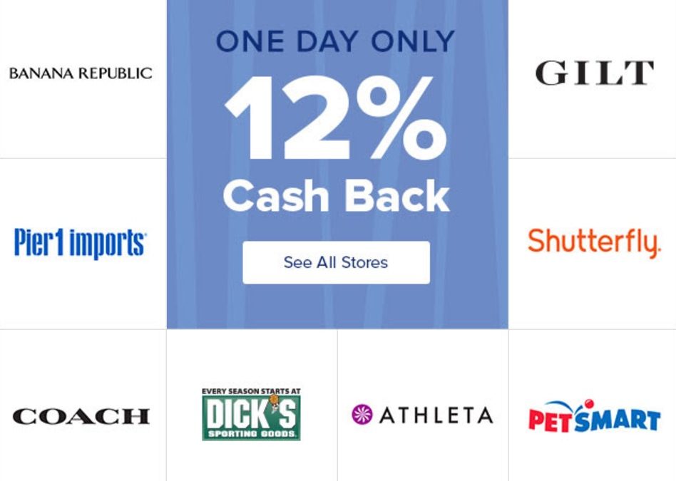 12% off through Ebates portal today only (plus $50 too?)