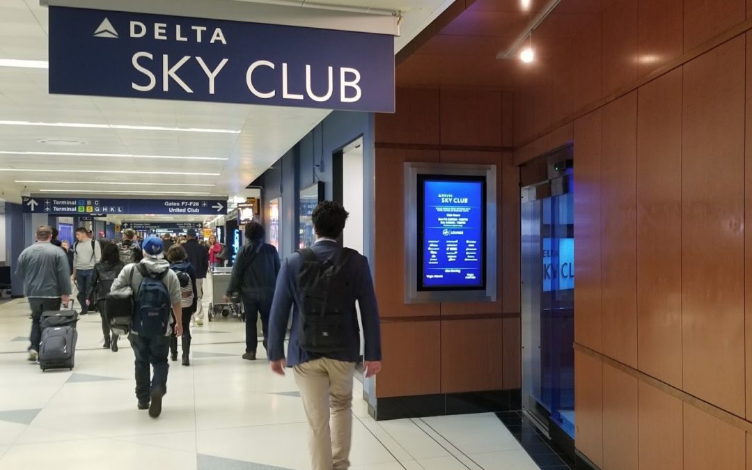 Delta Sky Club ORD / Chicago review