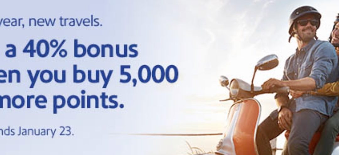 2 weeks only – buy, gift or transfer Southwest points with a 40% bonus