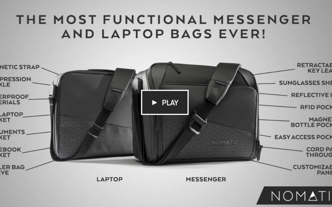 Kickstarter: Nomatic Messenger and Laptop Bags (2 days left to back!)