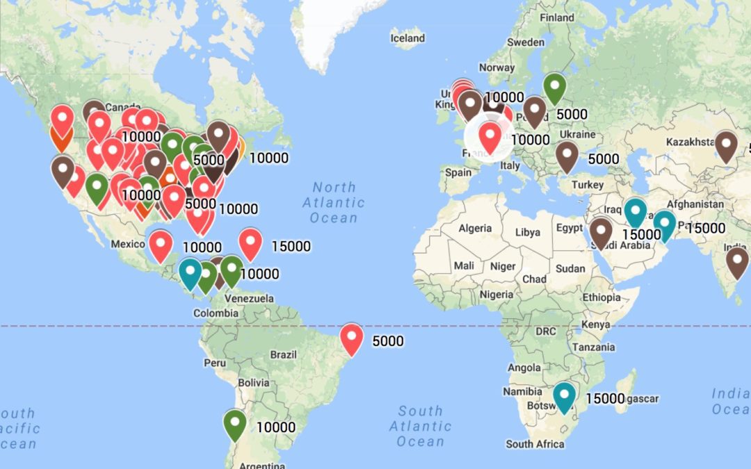 The IHG Point Breaks map and sortable table is updated (Apr 30 – July 2018)