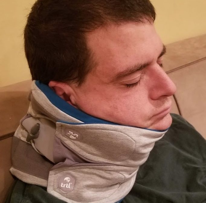 TRTL pillow plus review – travel pillow