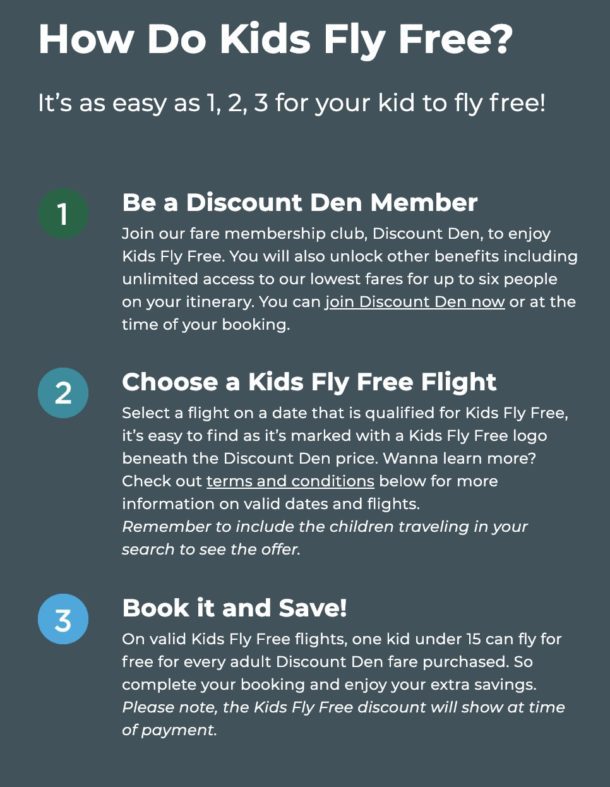 Kids fly free Is this the best airline promotion for families... ever