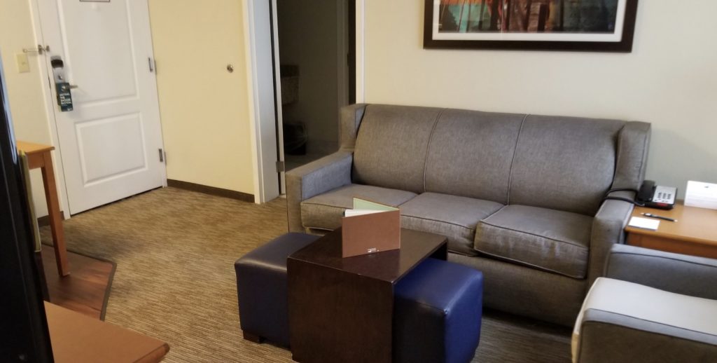 a couch in a room