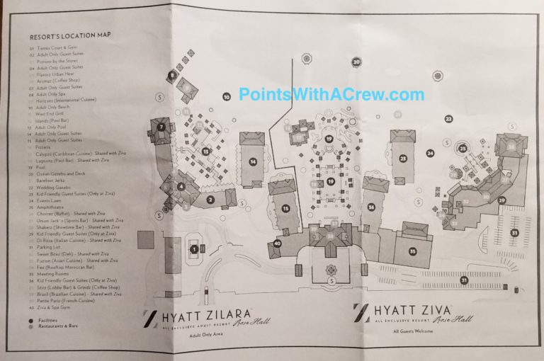 Hyatt Zilara Rose Hall Montego Bay Jamaica Resort Map Points With A Crew   Hyatt Zilara Rose Hall Montego Bay Jamaica Resort Map 768x510 