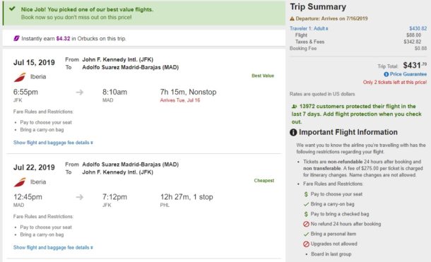 Summer in Spain: $435+ from NYC, Boston, LAX, and Miami - Points with a ...