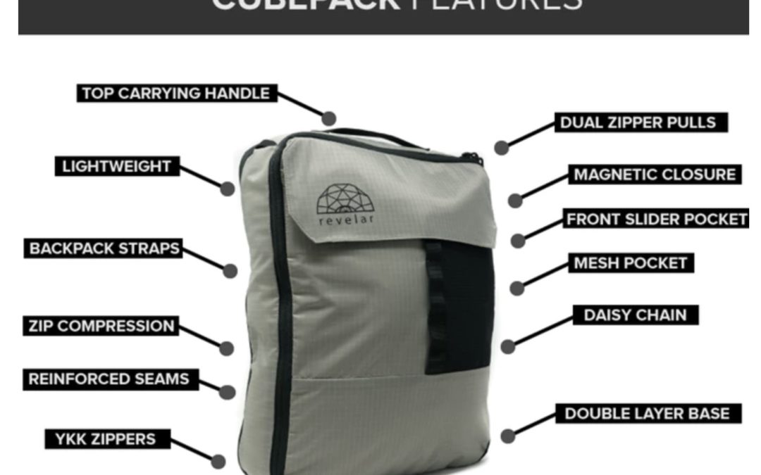 Kickstarter: CUBEPACKS | Packing Cubes That Transform Into Packs