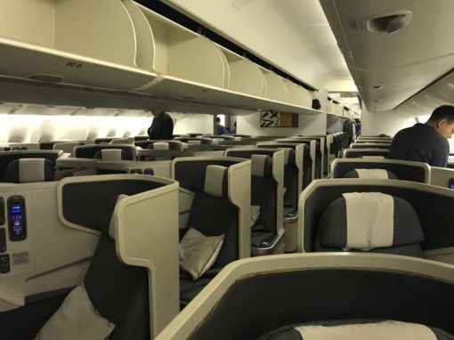 Cathay Pacific 777-300ER Business Class Review: Hong Kong to San ...