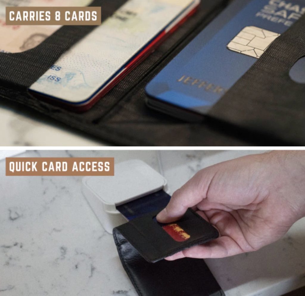 Kickstarter - Stealth Ultra-Thin & Strong 8 Card Wallet - Points with a ...