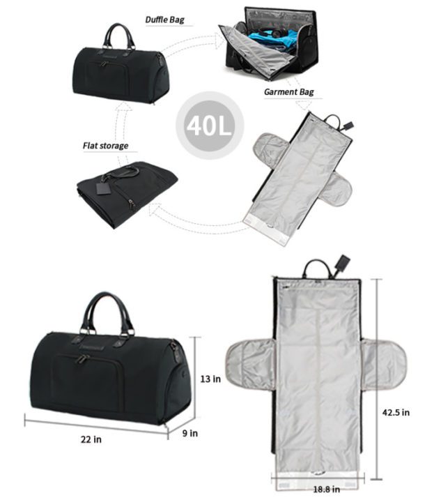 Kickstarter: The Wrap Bag | The Most Functional Garment Bag - Points ...