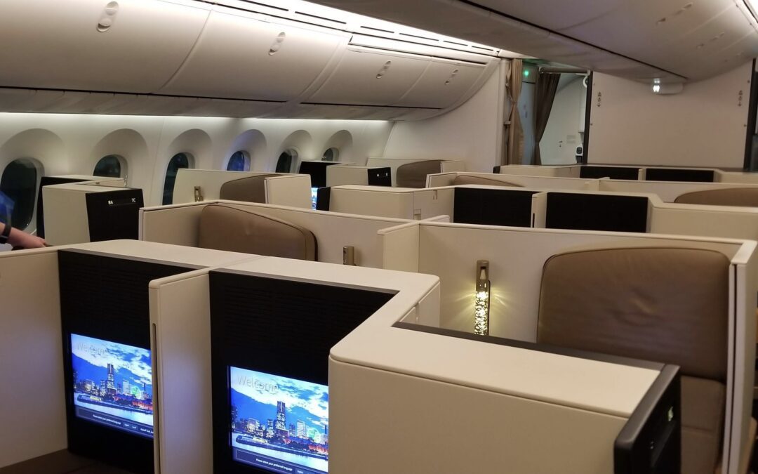 Etihad Dreamliner Business Class Review AUH-NRT