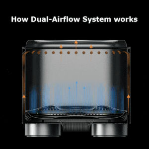 diagram of a dual airflow system