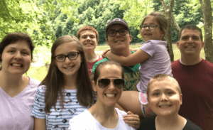 a group of people posing for a photo