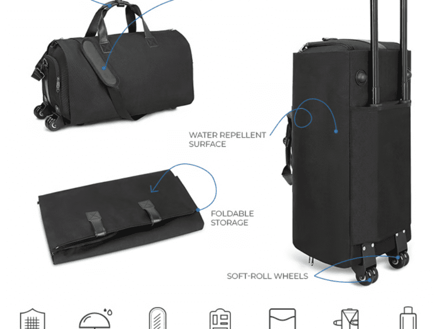 Kickstarter – AquaRover Wheeled Water Resistant Duffel Bag