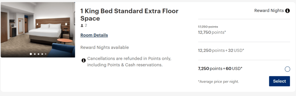 a screenshot of a bed standard extra floor