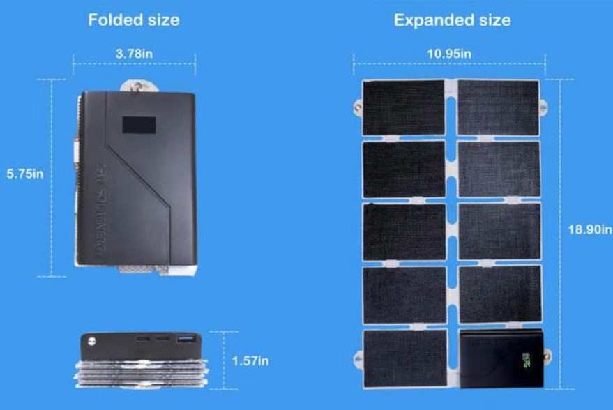 a diagram of a solar panel